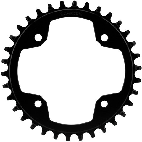 Wolf Tooth Components 96 BCD Symmetrical Chainring for Shimano Compact Triple - black/34 tooth