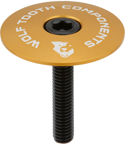 Ultralight Top Cap - gold/1 1/8"