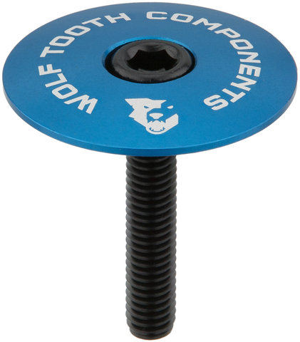Ultralight Top Cap - blue/1 1/8"