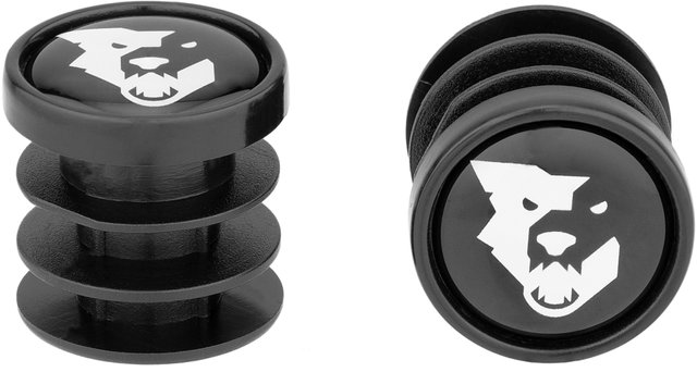 Wolf Tooth Components Tapones de manillar - black/universal