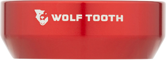 Wolf Tooth Components Adaptateur Crown Race Installation pour Cône de Fourche - red/1 1/2"