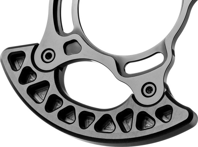absoluteBLACK Taco Bash Guard for chainrings 28-34T oval, 36T round - black | ISCG 05