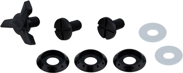 Troy Lee Designs Set de tornillos de repuesto para cascos D4 - black/universal