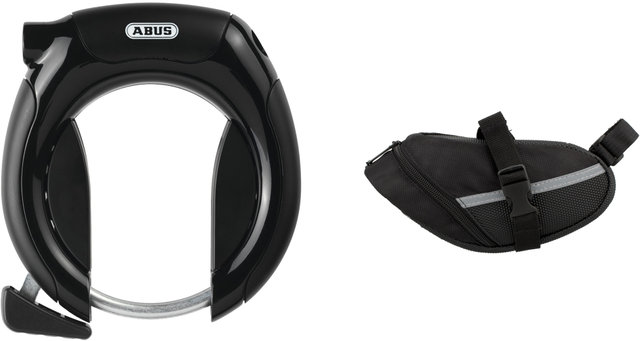 ABUS Pro Shield Plus 5950 NR Rahmenschloss mit Einsteckkette und ST-Tasche - black/universal