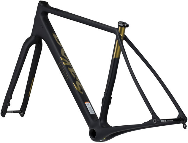 Salsa Kit de Cadre Warroad Carbon Allroad 27,5"/28" - black/54,5 cm