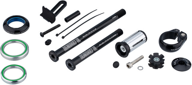Warroad Carbon Allroad 27,5"/28" Rahmenkit - black/54,5 cm