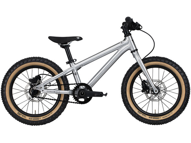 Hellion 16" Kinderfahrrad - brushed aluminium/universal