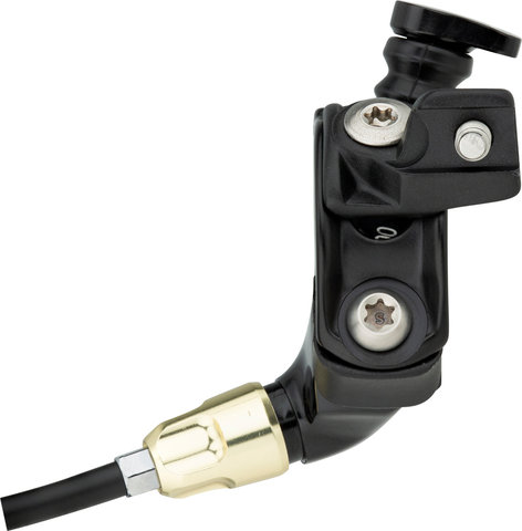 RockShox XLoc Sprint Remote Hebel mit Leitung - black-gold/rechts