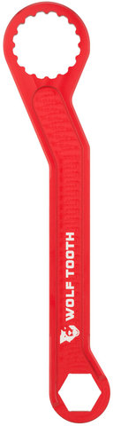 Wolf Tooth Components Set de herramientas de rodam. interiores Pack Wrench and Inserts Kit - red-silver/universal