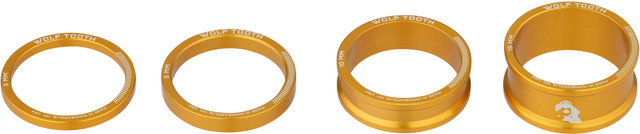 Precision Headset Steuersatz Spacer Kit - gold/1 1/8"