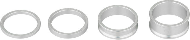 Wolf Tooth Components Set d'Entretoises pour Direction Precision Headset - silver/1 1/8"