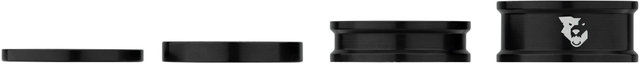 Wolf Tooth Components Precision Headset Steuersatz Spacer Kit - black/1 1/8"