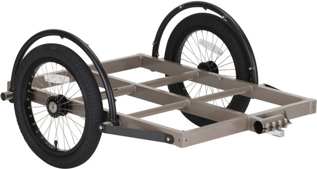 Remolque para bicicletas Ted Trailer - silver-black/universal