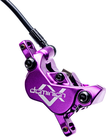 Hayes Scheibenbremse Dominion A4 Purple Edition - purple/Vorderrad oder Hinterrad/Flip-Flop (seitenunspezifisch)