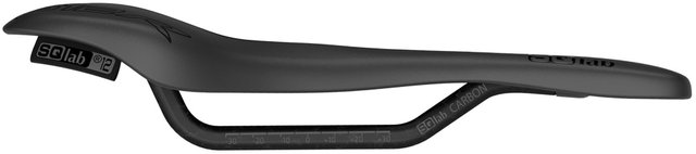 SQlab 612 Ergowave R Carbon Saddle - black/120 mm