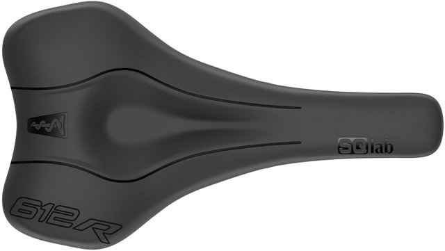 SQlab Selle en Carbone 612 Ergowave R Carbon - noir/120 mm