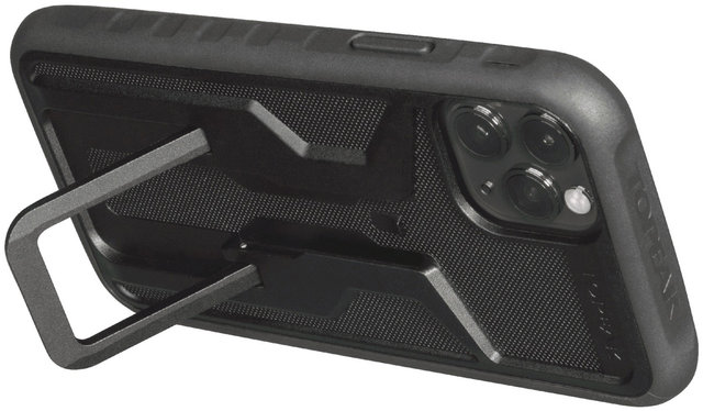 RideCase pour iPhone 11 Pro Max avec RideCase Mount - noir-gris/universal