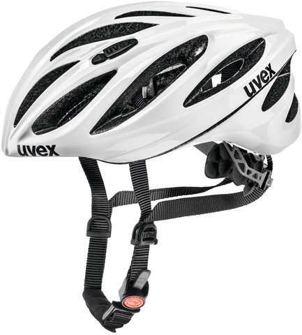 Boss Race Helm - white/52 - 56 cm