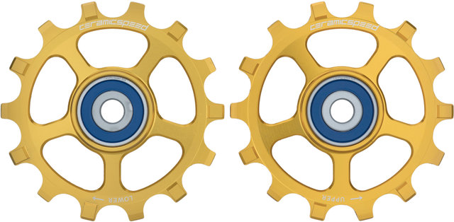 CeramicSpeed Engranajes Coated SRAM Eagle 1x12 velocidades 14 Dientes - gold/universal