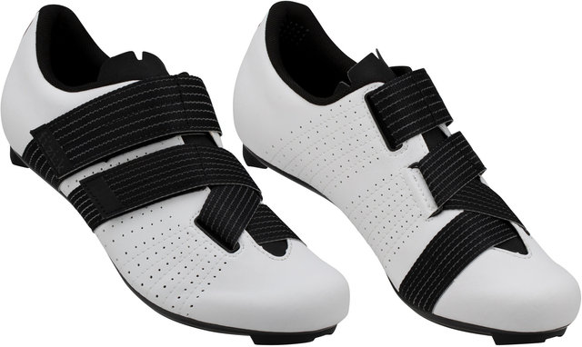 Tempo R5 Powerstrap Rennrad Schuhe - white-black/42