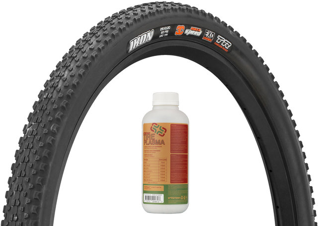 Maxxis Cubierta plegable Ikon 3C MaxxSpeed EXO TR 29" + E13 Tire Plasma - negro/29x2,2