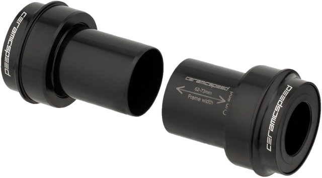 Eje de pedalier PF30 Shimano Road 46 x 68 mm - black/Pressfit