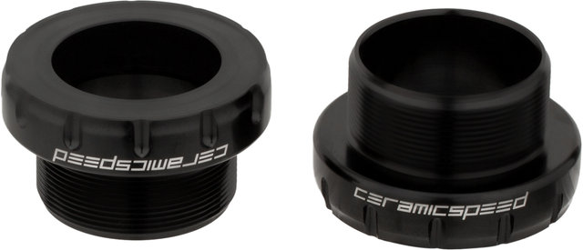 CeramicSpeed Boîtier de Pédalier BSA SRAM DUB Road Coated - black/BSA