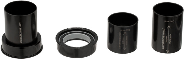 Eje de pedalier PF4630 Coated 46 x 68/73/79/86,5 mm - black/Pressfit
