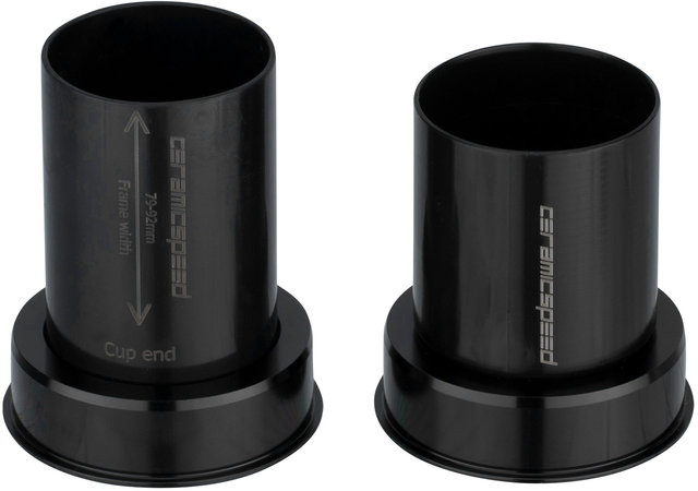 CeramicSpeed SRAM BB386EVO DUB 46 x 86.5 mm Bottom Bracket - black/BB386EVO
