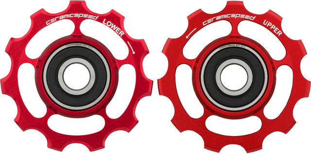 Shimano 11-Speed Derailleur Pulleys - red/universal