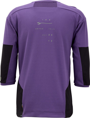 ION Maillot Scrub AMP L/S 3/4 BAT - dark purple/M
