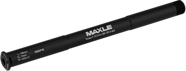 Eje pasante Maxle Stealth 15 x 150 - black/15 x 150 mm