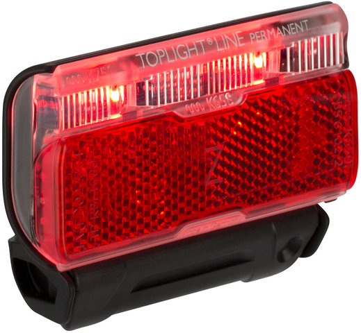 Toplight Line Permanent LED Rücklicht mit StVZO-Zulassung - rot-schwarz/50 mm
