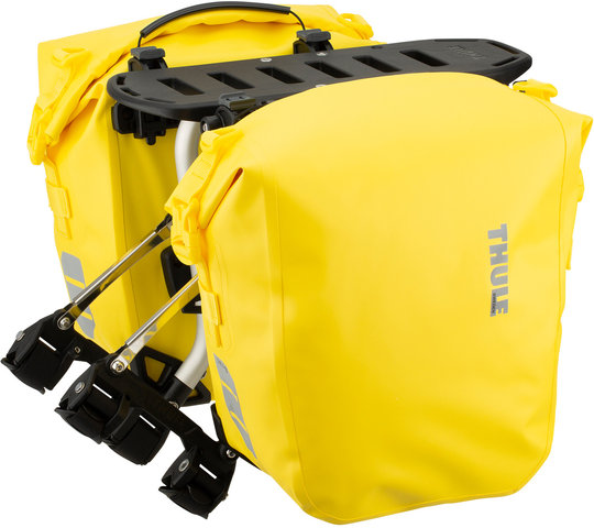 Thule Porte-Bagages Tour Rack + Sacoches Shield Pannier S - yellow/26 litres