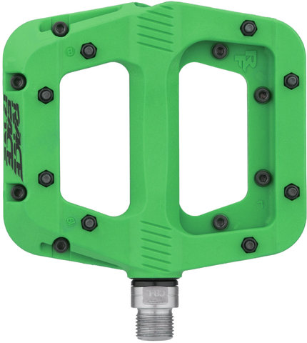 Race Face Chester Platform Pedals - green/universal