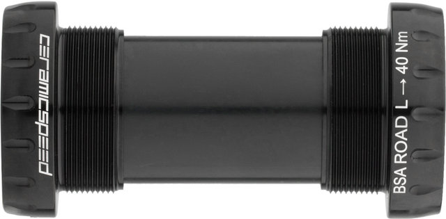 Eje de pedalier BSA Shimano Road - black/BSA