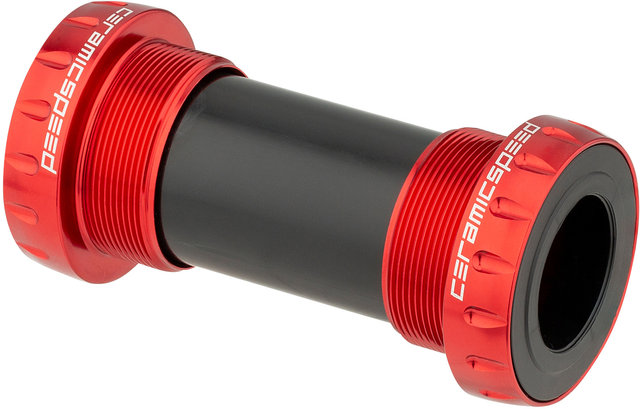 CeramicSpeed BSA Shimano Road Bottom Bracket - red/BSA