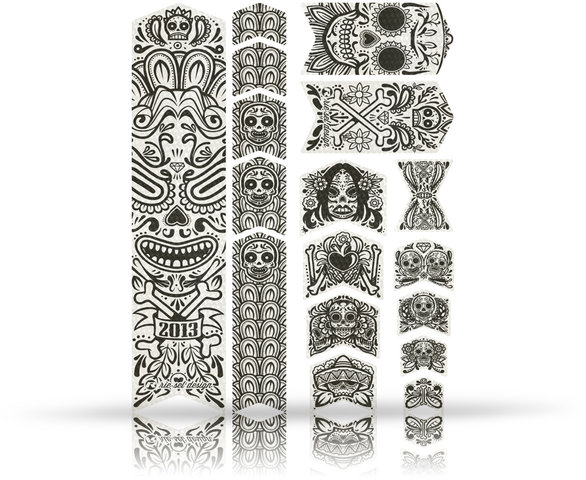 frame:TAPE 3000 Frame Protection Sticker Set - los muertos/universal