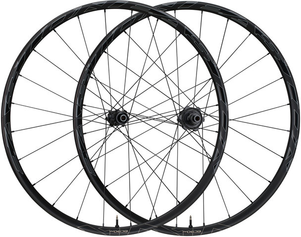 Easton Set de Roues en Carbone EC90 AX Disc Center Lock 28" - gloss carbon/set de 28" (avant 12x100 + arrière 12x142) SRAM XDR