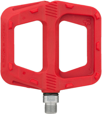 Ride Platform Pedals - red/universal