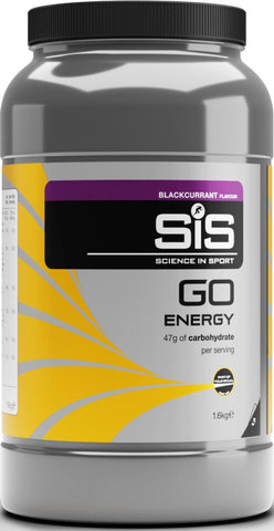 SIS Poudre pour boisson énergétique GO, 1600g - cassis