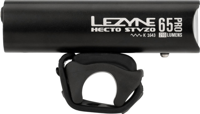 Lezyne Hecto Drive Pro 65 LED Front Light - StVZO Approved - black/200