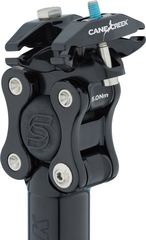 Cane Creek Tige de Selle eeSilk - black/27,2 mm / 375 mm / SB 8 mm