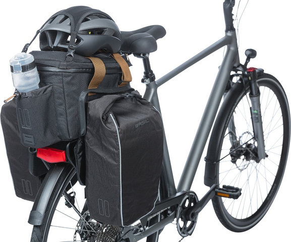 Basil Trunk bag XL Pro MIK - black-slate | 36 l