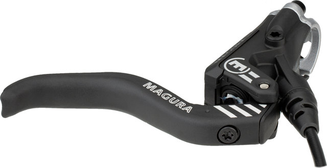 Magura MT4 eSTOP Carbotecture Disc Brake - polished black anodized/Set/Flip-Flop (non-side-specific)