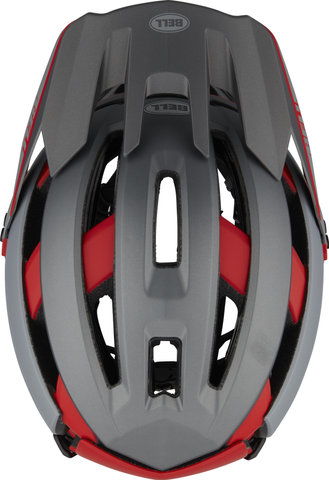 Bell Super Air R MIPS Helmet - matte gray-red/55 - 59 cm