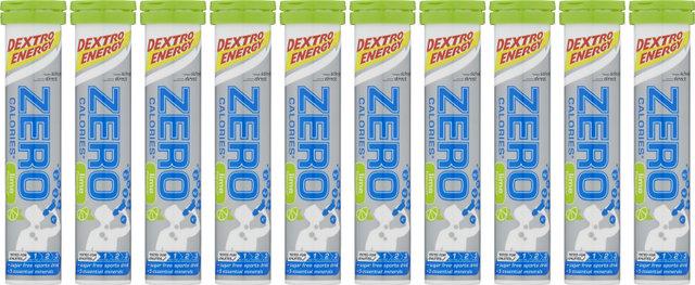 Dextro Energy Effervescent Tablets Zero Calories - 10 Pieces - lime