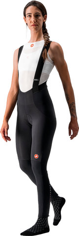 Castelli Culotte térmica con tirantes Sorpasso RoS para damas - black silver reflex | M