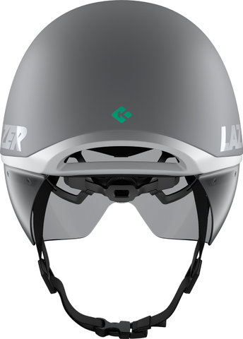 Lazer Casco de contrarreloj Victor Kineticore - matte white silver/55 - 59 cm