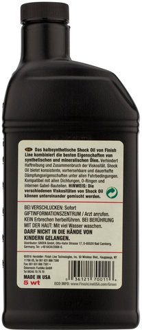 Finish Line Aceite para horquilla de suspensión Shock Oil 475 ml - universal/5 W